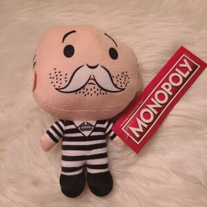 Mr. Monopoly Uncle Pennybags Chibi Plush 7" Stuffed Doll Toy Factory Jail Bird